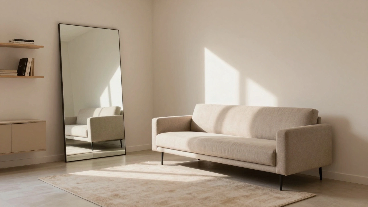 Как визуально увеличить маленькую гостиную: простые приемы с мебелью и цветом