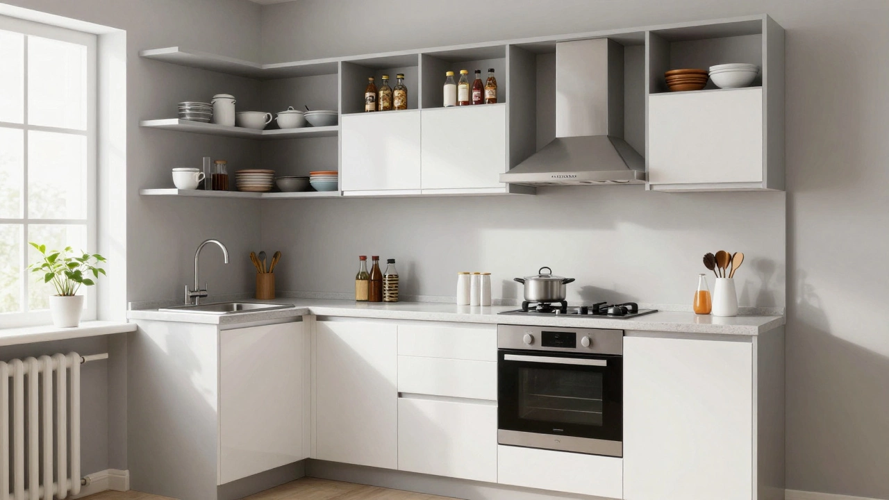 Какой вид кухонной мебели считается самым необходимым и самым простым?