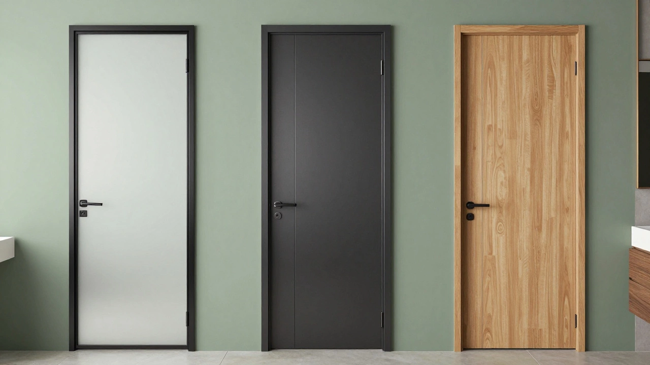 Современные альтернативы дверям из МДФ: стеклянные, алюминиевые и WPC варианты